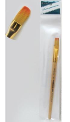 Пензлик нейлон плоский N-BP-8# (ГОСТ №8) (Штрих-код) Пензлик нейлон плоский N-BP-8# (ГОСТ №8) (Штрих-код)