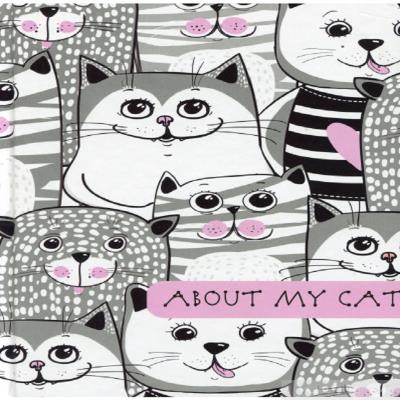 Книга серії "Альбом друзів: About mу cat (сірий) 4" (укр) (1/20) Книга серії "Альбом друзів: About mу cat (сірий) 4" (укр) (1/20)