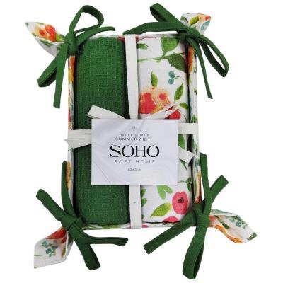 Кухонний текстиль SOHO Наб. руш. 40*60см бавовна 100% Summer хліб. 2 шт. (BS 55601)