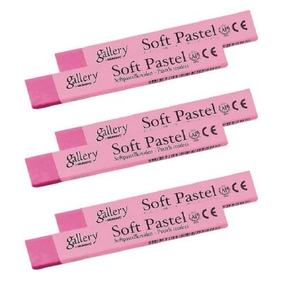 Пастель суха Багряно-рожевий середній, (набір 6шт.), MUNGYO