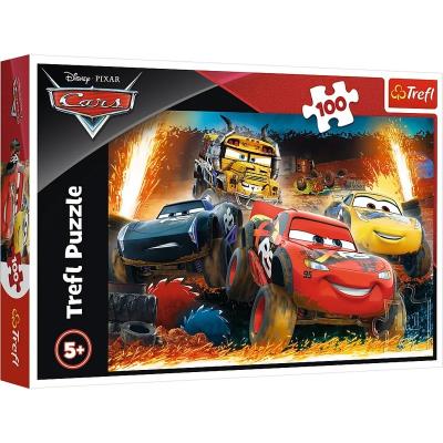 16358 Trefl Пазли "100" Cars Екстремальна гонка