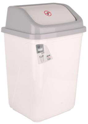 Корзина д/сміття VIOLET HOUSE 0098 WHITE з/кр.30 л Корзина д/сміття VIOLET HOUSE 0098 WHITE з/кр.30 л
