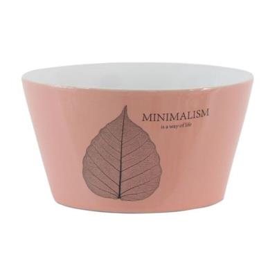 Салатник/Піала Limited Edition MINIMALISM 480 мл/кораловий Салатник/Піала Limited Edition MINIMALISM 480 мл/кораловий