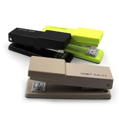 Степлер TM "Kangaro" № 10 -24/6 20-30 арк. глиб 64мм mix3 (антистепл) корп. метал., DUAL-45S Степлер TM "Kangaro" № 10 -24/6 20-30 арк. глиб 64мм mix3 (антистепл) корп. метал., DUAL-45S