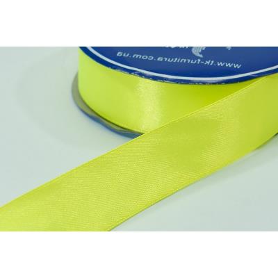 Стрiчка атласна 24мм салатовий (32,9) Стрiчка атласна 24мм салатовий (32,9)