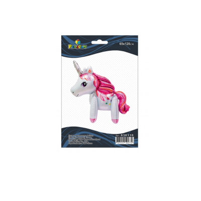 Кулька Pelican (120 см) фольгована, Єдиноріг, 836110 Кулька Pelican (120 см) фольгована, Єдиноріг, 836110