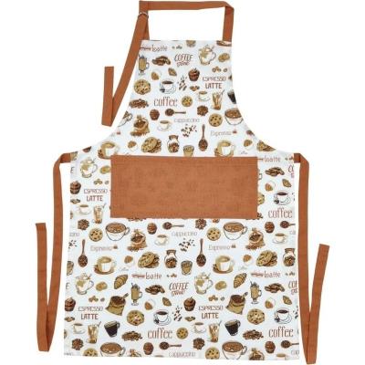 Кухонний текстиль SOHO ФАРТУХ 60*84см бавовна 100% Cofee (BS 54420)