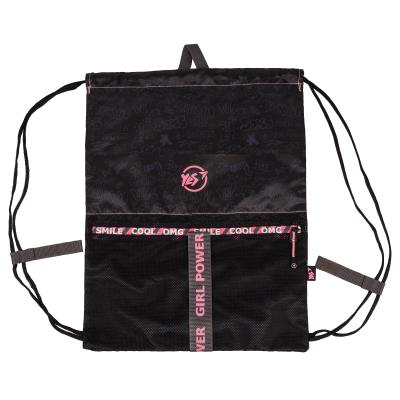 Сумка для спорту YES SB-15 "Cool girls", чорний