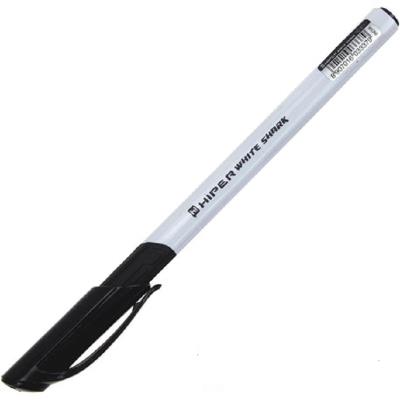 Ручка гелева Hiper White Shark HG-811. 0,6 мм, чорна (1/10)