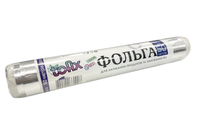 Фольга 280*50 м 9 мкм ТМ "Tofix"