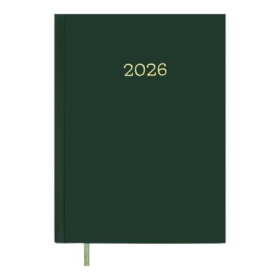 Щоденник датований 2026 MONOCHROME, A5, зелений