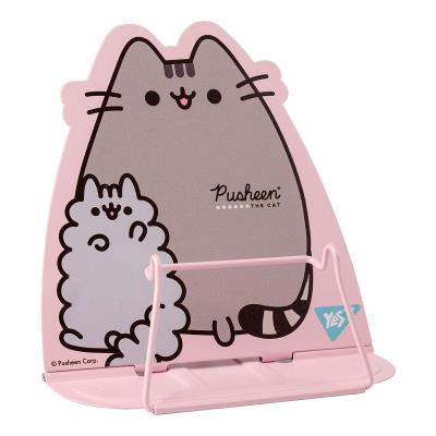 Підставка для книг фігурна Yes "Pusheen", метал