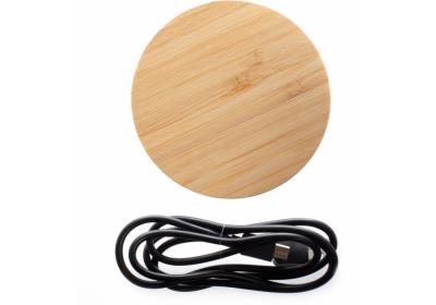 Безпровідний зарядний пристрій Optima 4116, 10 W output, колір натульної деревини Безпровідний зарядний пристрій Optima 4116, 10 W output, колір натульної деревини