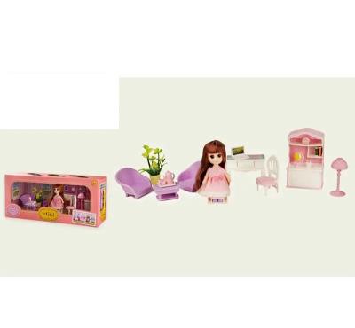 Лялька маленька VC009G (1896015) меблі для вітальні, в кор. 40,8*13,5*17,5 см Лялька маленька VC009G (1896015) меблі для вітальні, в кор. 40,8*13,5*17,5 см