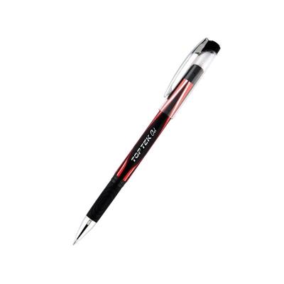 Ручка гелева Top Tek Gel, червона, UX-133-06 (1/12/120)
