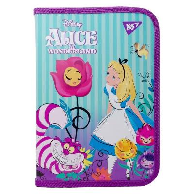 Папка для зошитів YES пласт. на блискавці В5 "Alice"
