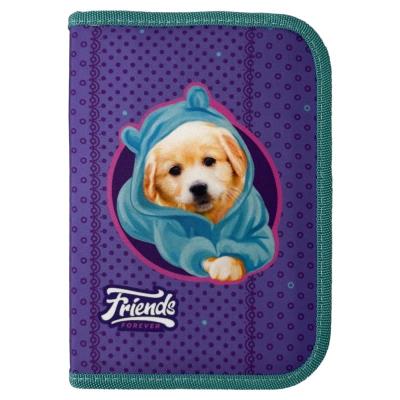 пенал 1-яр. пустий, поліестер, "Friends", 24001C