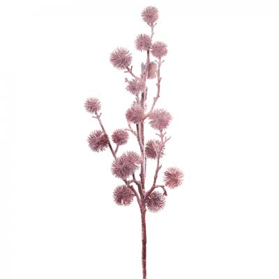 Гілка декоративна Yes! Fun "Колючка" пурпурна, засніжена, 84 см Гілка декоративна Yes! Fun "Колючка" пурпурна, засніжена, 84 см