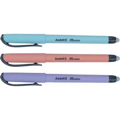 Ручка гелева "пиши-стирай" Illusion, 0.5 мм, синя, AG1094-02-A
