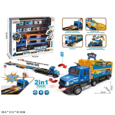 Трейлер арт. 660-S42 (18шт/2) батар. світло,звук,машинки у наборі, короб. 39,5*12,5*32,3см Трейлер арт. 660-S42 (18шт/2) батар. світло,звук,машинки у наборі, короб. 39,5*12,5*32,3см