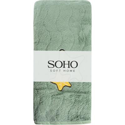 Текстиль банний SOHO Рушник 25*50Т см, мікроф. Star Green (25*50 см Star Green) Текстиль банний SOHO Рушник 25*50Т см, мікроф. Star Green (25*50 см Star Green)