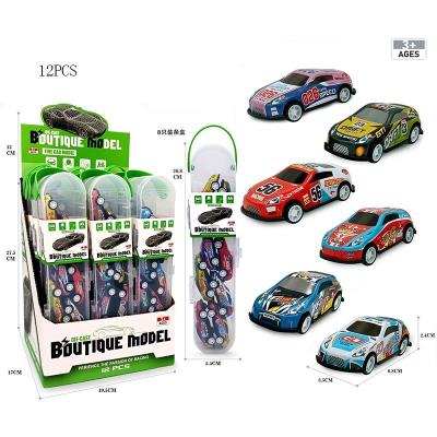 Ігровий набір арт. 563H-1 (192шт/2) 6 машинок у колбi,12шт у дисплеї 27,5*19,5*17см