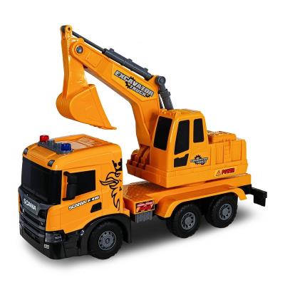 Автомодель серії "Super Big Truck" – ЕКСКАВАТОР SCANIA (світло, звук)