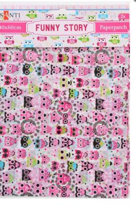 Папір для декупажу, Funny, Santi, 2 аркуші, 40*60 см (1/) Папір для декупажу, Funny, Santi, 2 аркуші, 40*60 см (1/)