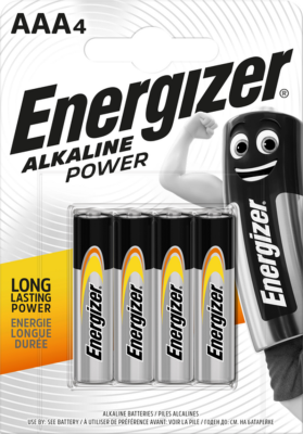 Батарейка ENERGIZER AAА Alk Power уп.4 шт.