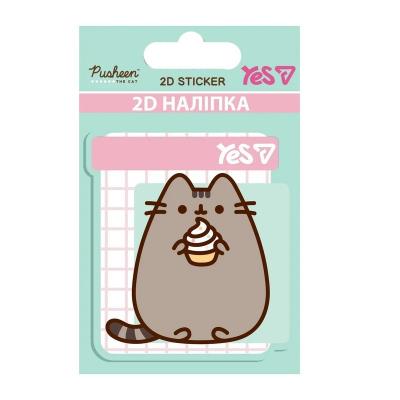 Наліпка 2D Yes "Pusheen Cake"