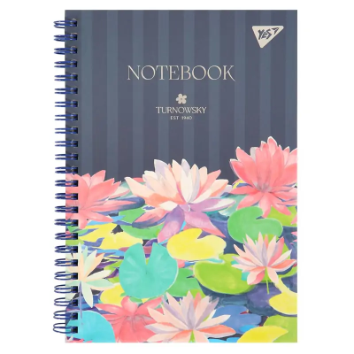 Блокнот YES А5/64 7БЦ cпіраль "Turnowsky", клітинка