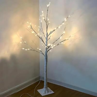Дерево БЕРЕЗА, білий стовбур 180 LED 1,5м, білий теплий Дерево БЕРЕЗА, білий стовбур 180 LED 1,5м, білий теплий