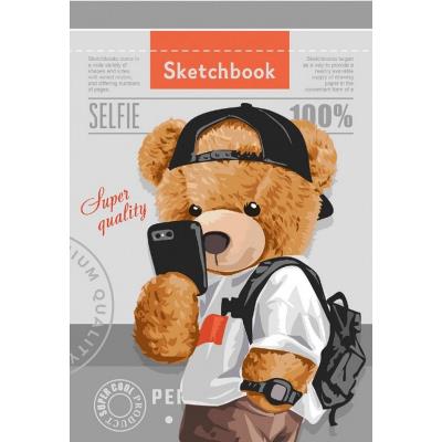 Скетчбук 7БЦ, 148х105 мм, 36 аркушів, папір офсет 100 г/м2, чисті арк. Мат. ламінація.диз.21511 Скетчбук 7БЦ, 148х105 мм, 36 аркушів, папір офсет 100 г/м2, чисті арк. Мат. ламінація.диз.21511