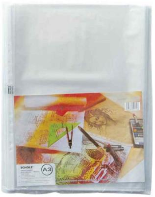 Папка-файл Scholz, 5013, А3, 40 мкн., 100 шт Папка-файл Scholz, 5013, А3, 40 мкн., 100 шт