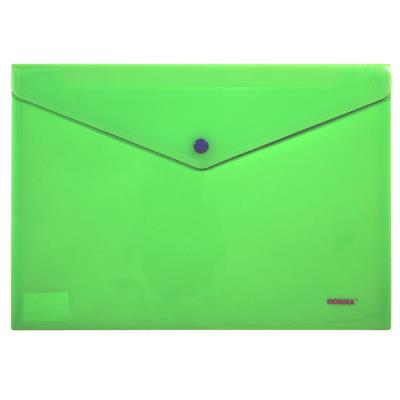 Папка з кнопкою, А4, РР 160мкн "Pastel", зелен.,5102-04 , NORMA (1/12/600)
