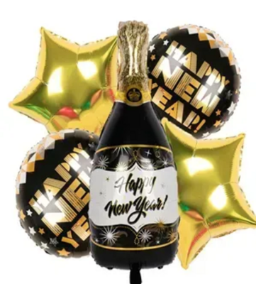 Фольгована кулька 4934, комплект 5шт