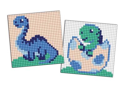 Набір з алмазною мозаїкою на самоклеючій основі для дітей "Юрський період.Динозавр 2" 9х9см Набір з алмазною мозаїкою на самоклеючій основі для дітей "Юрський період.Динозавр 2" 9х9см