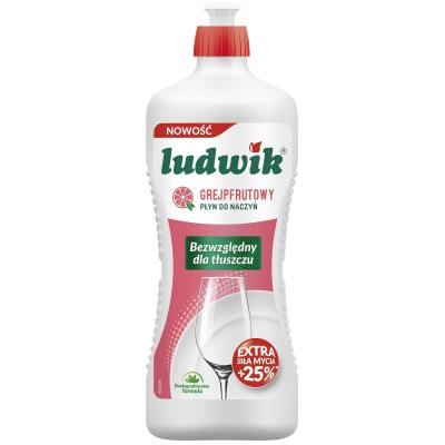 Ludwik рідина д/посуду 900мл. Грейпфрут 12шт/ящ