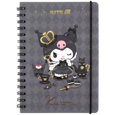 Блокнот на спіралі А5, 80 арк., кл., HK