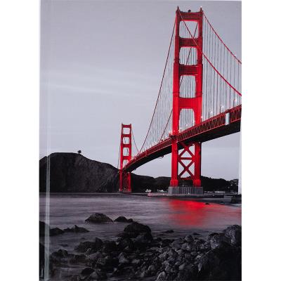 Книга записна тверда обкл. А5, 96 арк., кліт.,R&B Bridge Книга записна тверда обкл. А5, 96 арк., кліт.,R&B Bridge