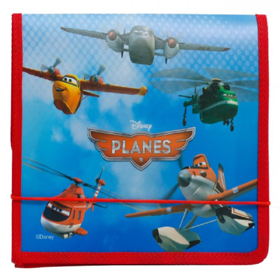 Папка для зошит пластикова на гумці В5 Літаки (491029) Папка для зошит пластикова на гумці В5 Літаки (491029)