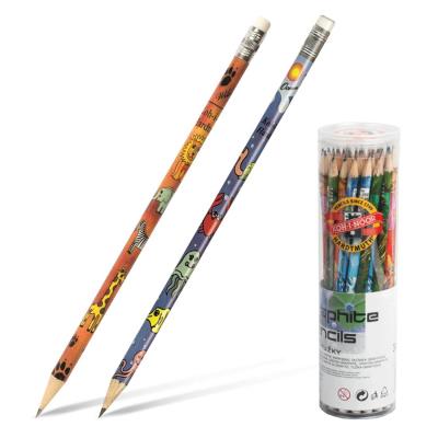 Карандаш графитный, НВ, "Сафари" резинка, 1231/5 Карандаш графитный, НВ, "Сафари" резинка, 1231/5