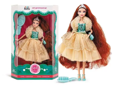 Лялька арт. KH23/009 (24шт) Emily Romantic короб. 23*34.5*6.2 см Лялька арт. KH23/009 (24шт) Emily Romantic короб. 23*34.5*6.2 см