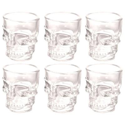 Набір чарок "Череп" 6шт/наб 50мл R29804-White (24наб)