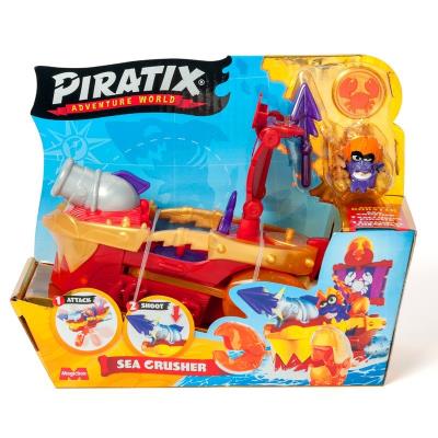 Ігровий набір PIRATIX S - ПІРАТСЬКИЙ КОРАБЕЛЬ МОРСЬКИЙ ГРОМОВИК