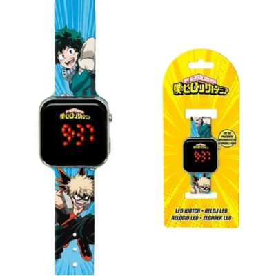 Годинник дитячий LED MY HERO ACADEMY (MHA4008) Годинник дитячий LED MY HERO ACADEMY (MHA4008)