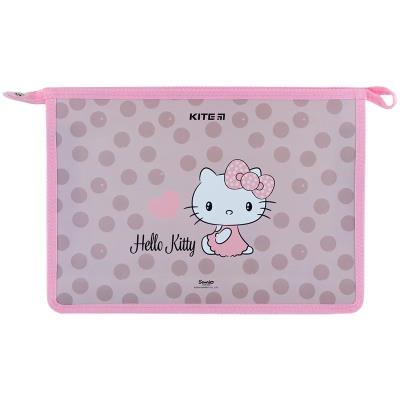 Папка на блискавці A4+, Hello Kitty
