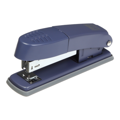 Степлер металевий до 25арк. скоби №24/6; 26/6, MORANDI STYLE. синій