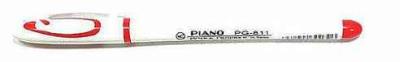 Ручка гелева Piano РG-811 червона (12/144) Ручка гелева Piano РG-811 червона (12/144)