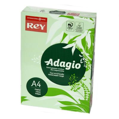 Папір кольор. А4/80 (500арк.) середн. Bright Green 81 (яскраво-зелений) REY Adagio